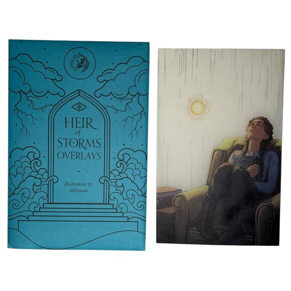 FairyLoot Heir of Storms Page Overlays - Lauryn Hamilton Murray June 2025 - Picture 3 of 8